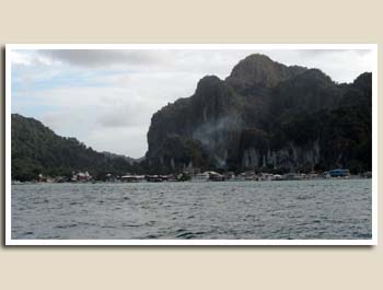 El Nido depuis la mer